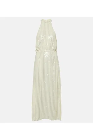 RIXO London Bridal Vivienne sequined midi dress