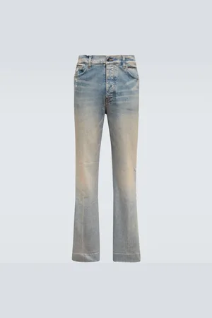 AMIRI Distressed embellished denim jeans