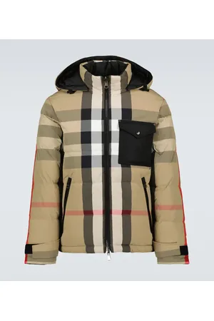 Burberry Check reversible down jacket