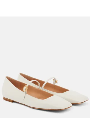 Gianvito Rossi Christina 05 leather ballet flats