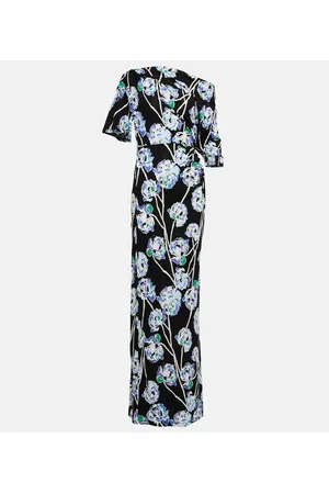 Diane von Furstenberg Wittrock floral jersey maxi dress