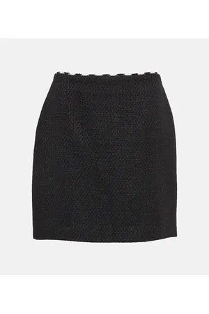 Elie saab Tweed miniskirt