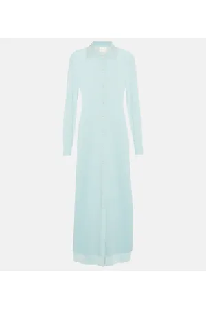 Lisa Yang Erika cashmere shirt dress
