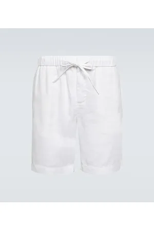 Frescobol Carioca Felipe linen-blend shorts