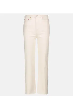 RE/DONE 70s Stove Pipe high-rise slim jeans