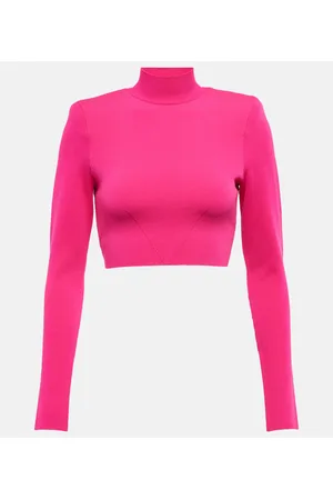 Roland Mouret Turtleneck crop top