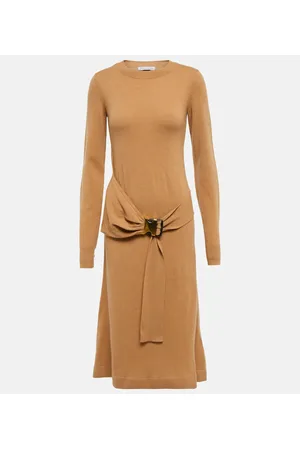 J.W.Anderson Bucked wool midi dress