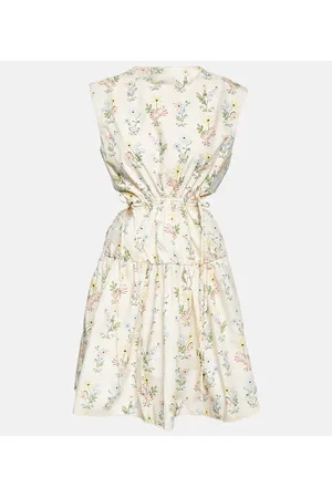Agua by Agua Bendita SucrÃ© Pradera cotton poplin minidress