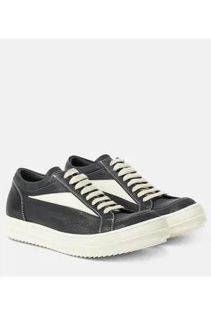 Rick Owens Luxor Vintage leather sneakers