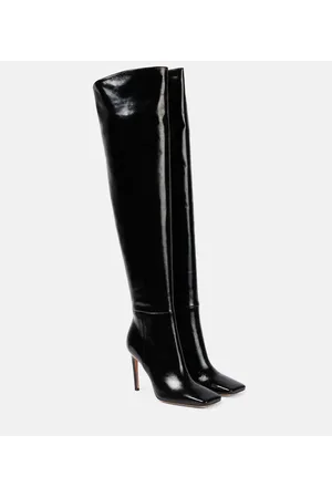 Gianvito Rossi Christina leather over-the-knee boots