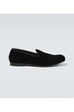 Giorgio Armani Velvet loafers