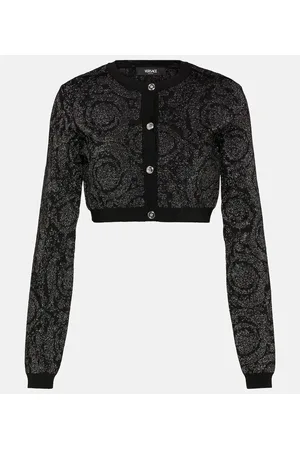 VERSACE Barocco cropped cardigan