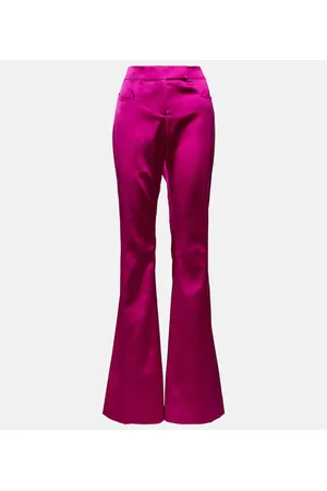 Tom Ford Low-rise flared satin pants
