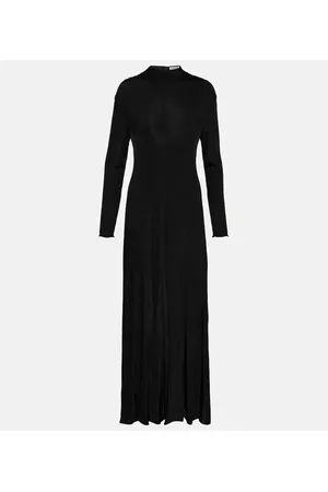 Jil Sander Gathered maxi dress