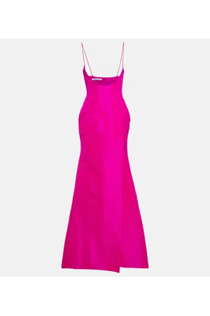 LAQUAN SMITH Scoop-front gown