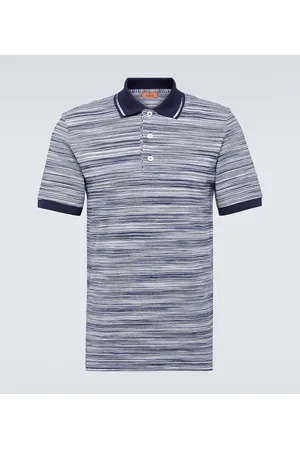 Missoni Striped cotton polo shirt