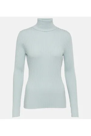 Jardin des Orangers Ribbed-knit cashmere turtleneck sweater