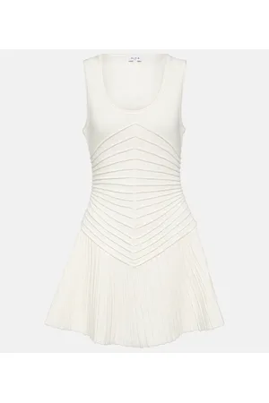 Alaïa AlaÃ¯a Jersey minidress