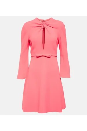 Giambattista Valli Bow-detail crÃªpe minidress