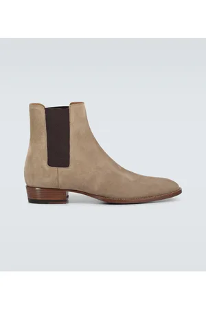 Saint Laurent Wyatt suede Chelsea boots