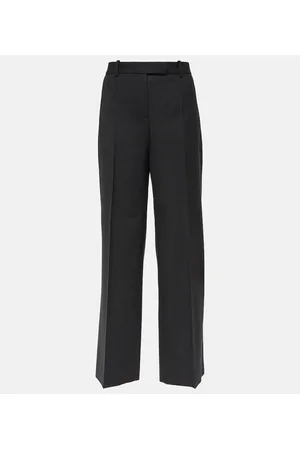 The Row Banew virgin wool wide-leg pants
