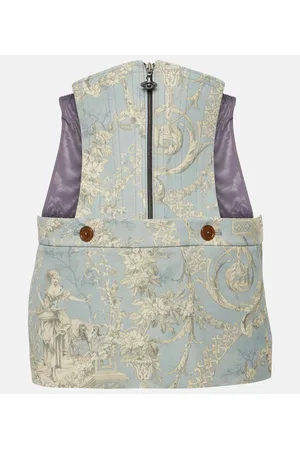 Vivienne Westwood Foam Corset cotton miniskirt