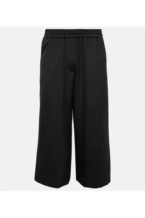 Loewe Embroidered wool culottes