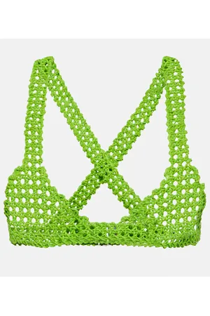 Roberta Einer Element crochet cotton bralette