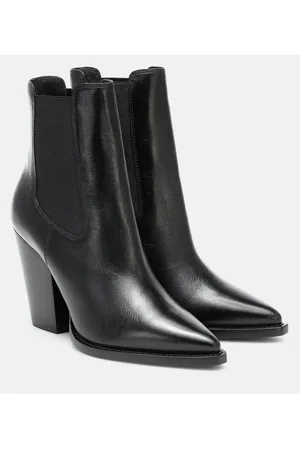 Saint Laurent Theo 95 leather Chelsea boots