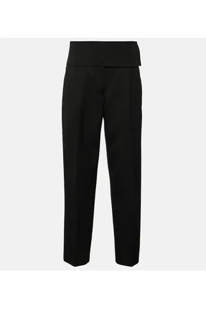 Jil Sander High-rise wool wide-leg pants