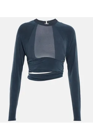 Jacquemus Le T-Shirt Espelho cutout crop top