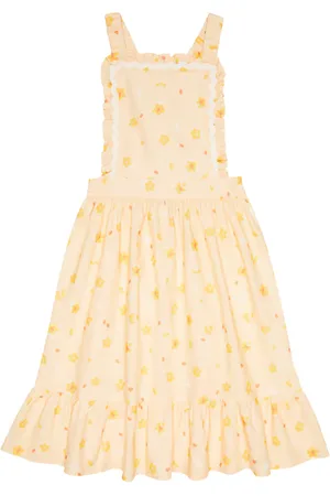 The New Society Cotton and linen dress