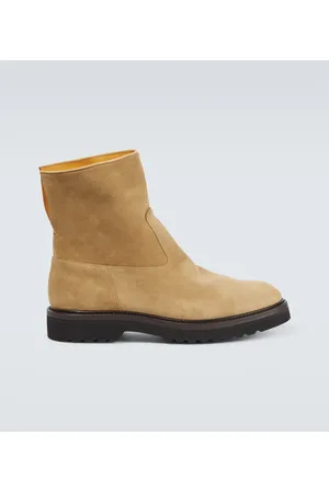 Auralee Suede ankle boots