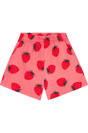 Jelly Mallow Fraise cotton shorts