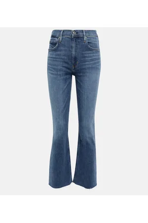 Citizens of Humanity Isola mid-rise cropped bootcut jeans