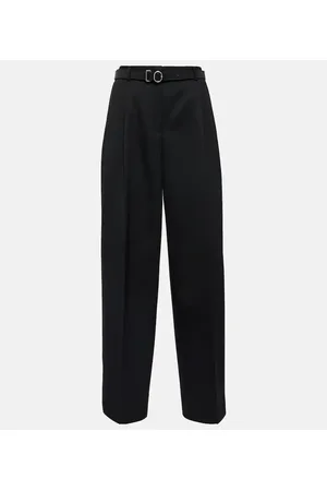 Jil Sander High-rise virgin wool pants