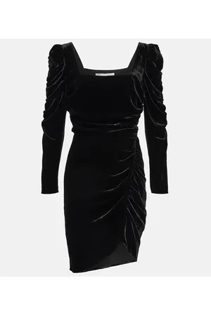 VERONICA BEARD Toki velvet minidress