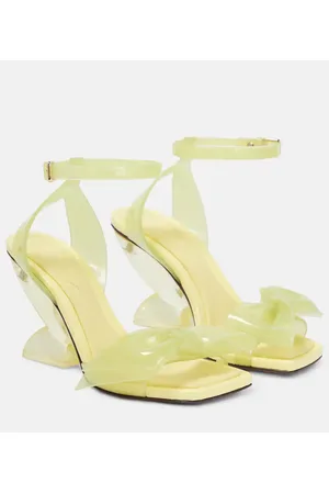 ZIMMERMANN Jelly Bow 85 PVC wedge sandals