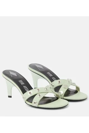 The Attico Cosmo leather sandals