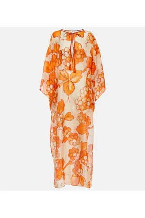 Etro Printed silk kaftan