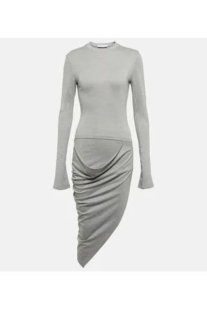 J.W.Anderson Draped jersey midi dress