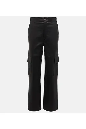 Stouls Axel leather cargo pants