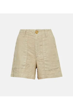 Velvet Fallon linen shorts
