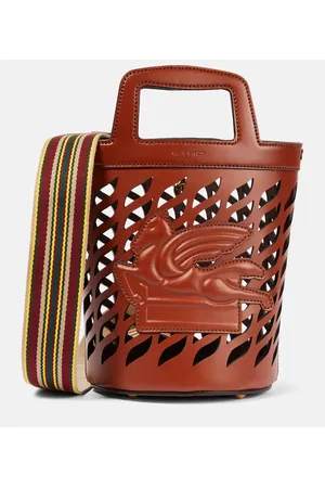 Etro Coffa leather bucket bag