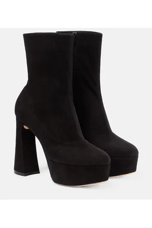 Gianvito Rossi Camnero sock-fit suede ankle boots