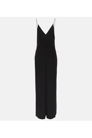 VALENTINO Wide-leg silk jumpsuit