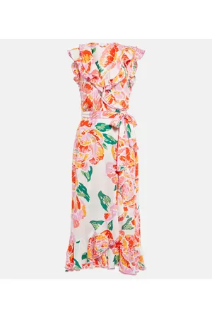 POUPETTE ST BARTH Aude floral midi dress