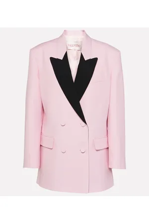 VALENTINO CrÃªpe Couture double-breasted blazer