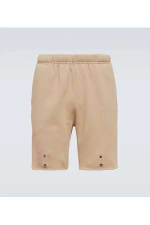 Les Tien Snap-front cotton sweatshorts