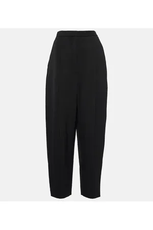 Khaite Ashford wool-blend straight pants